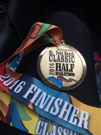 SPB Classic 2016 Half Marathon Finisher Medal