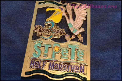 2017 St. Pete Run Fest Half Marathon Medal