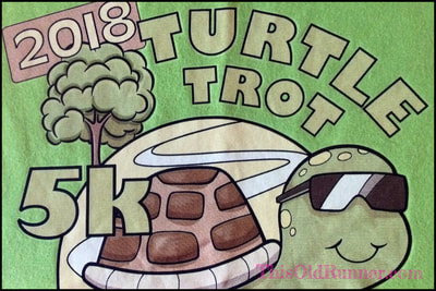 2018 Turtle Trot 5K participant shirt.