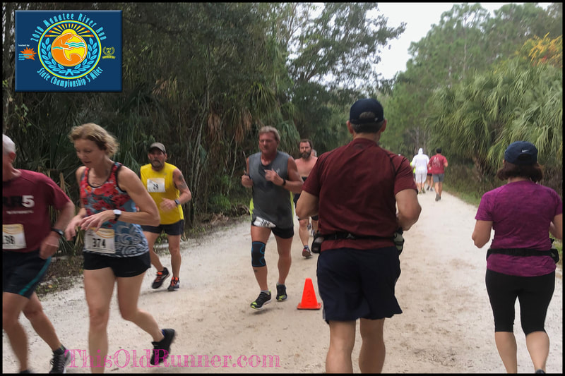 Runners in the Manatee River Run 5 Miler on Dec. 29, 2018