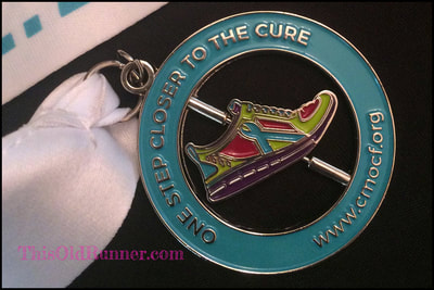 2018 One Step Closer to the Cure 5K Medal