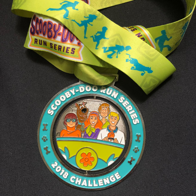 2018 Scooby Doo Challenge Medal