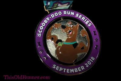 Medal for Scooby Doo September Doo Good 5K Virtual Race