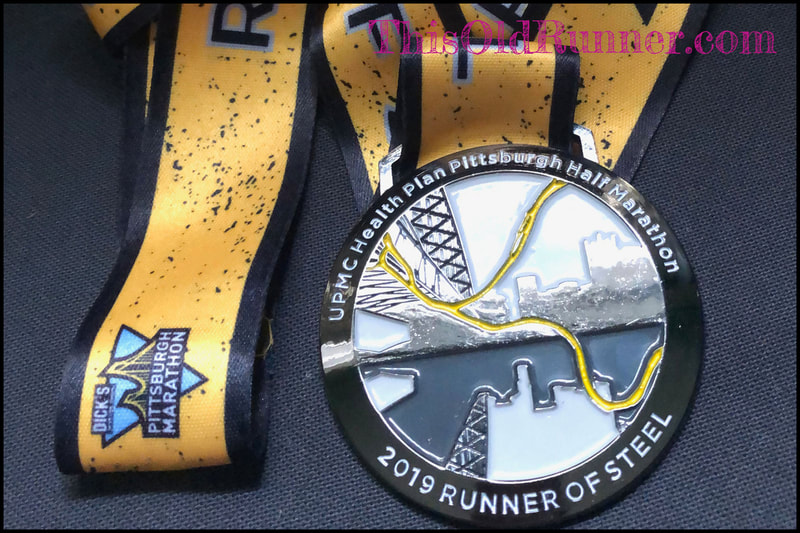 2019 Pittsburgh Half Marathon Medal