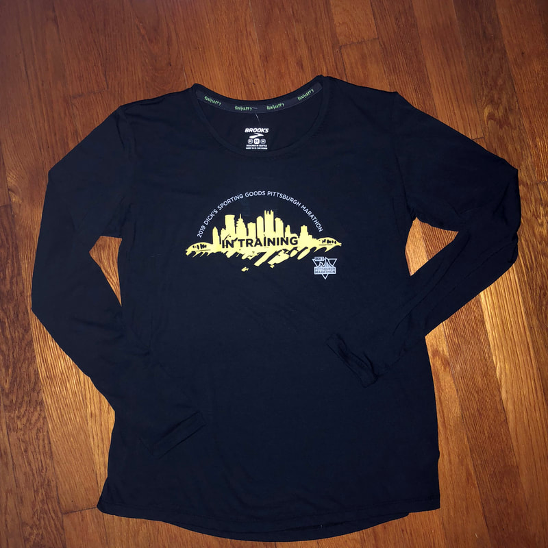 2019 Pittsburgh Marathon IN TRAINING shirt