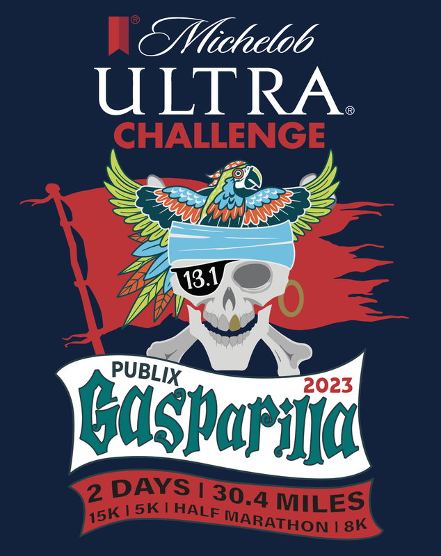 Gasparilla Michelob Ultra Challenge. 2 Days. 30.4 Miles.