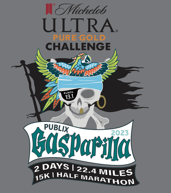 Gasparilla Pure Gold Challenge. 22.4 miles.