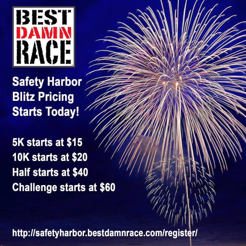 Blitz Pricing for Safety Harbor Best Damn Race 2019 Series.