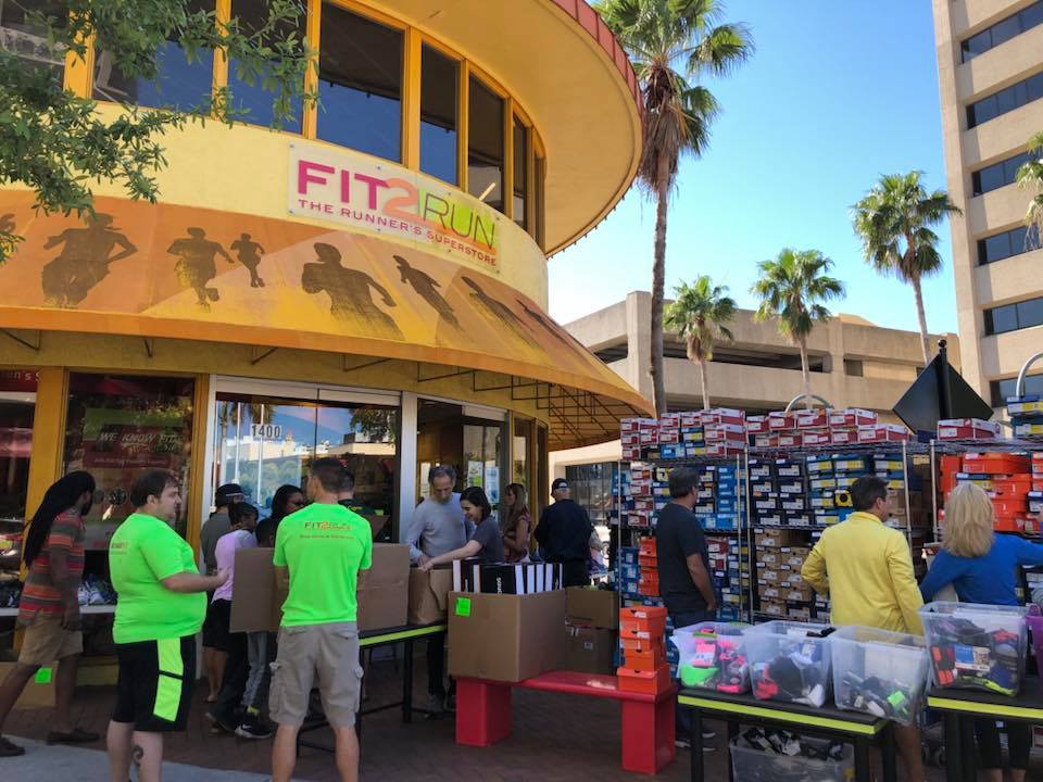 Downtown Fit 2 Run Store in Sarasota.