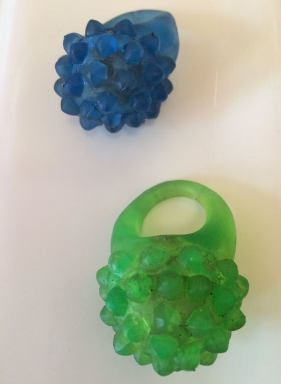 #seenonarun glow in the dark jelly rings the morning after.