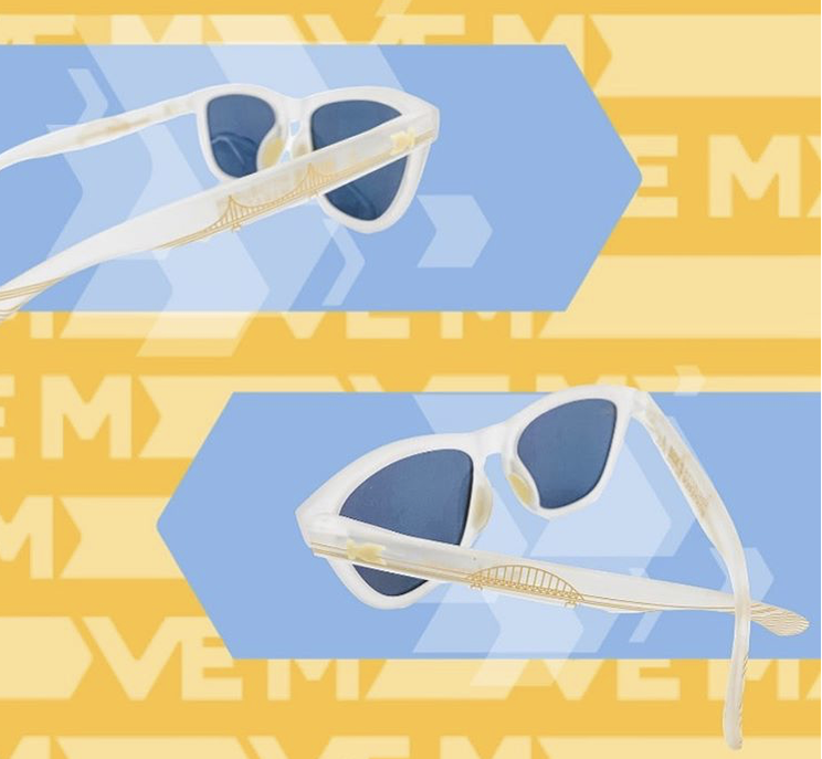 Custom Knockaround Sunglasses for the 2020 Pittsburgh Mararthon.