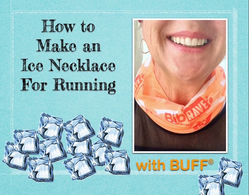 How to make an ice necklace using a BUFF.