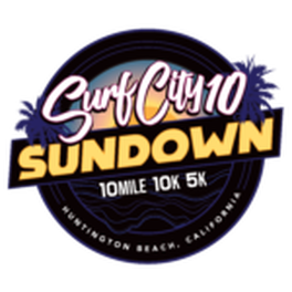 Surf City 10 Sundown logo.