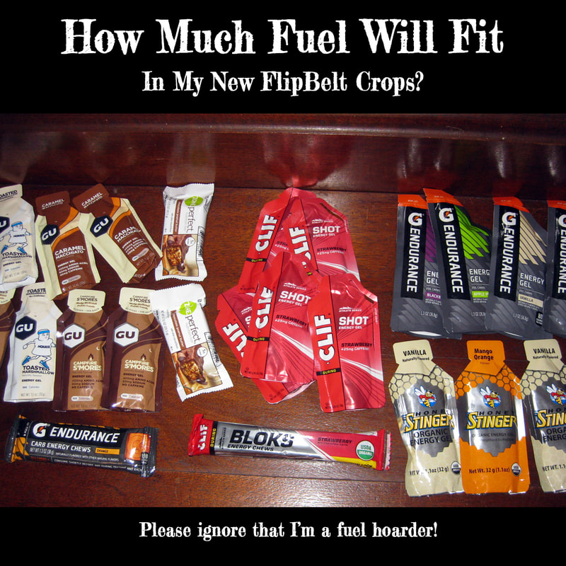 Fuel used by runners during races and workouts.