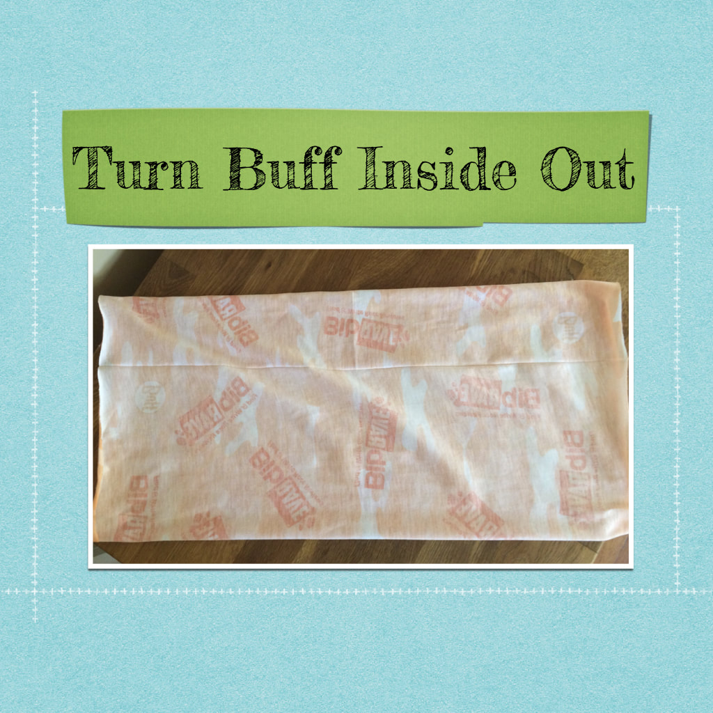 Buff turned inside out.