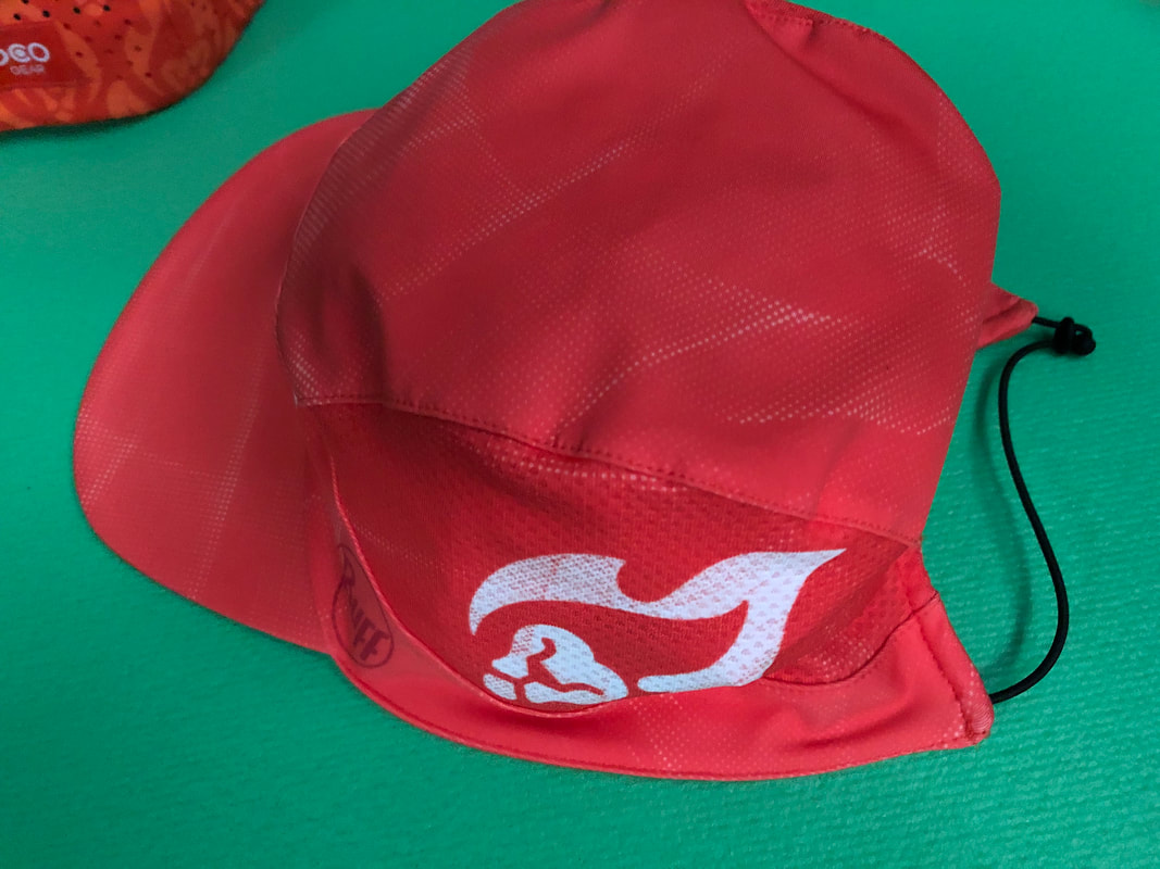 Buff Pack Run Hat is easy to pack.