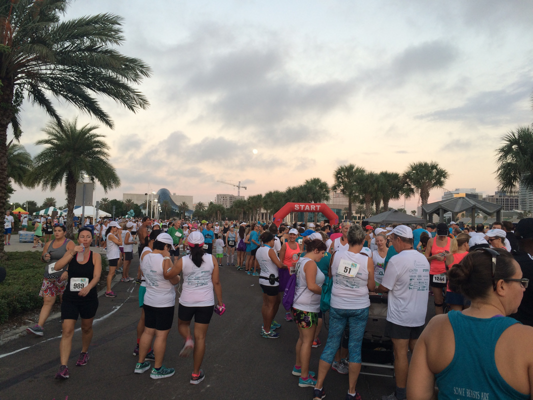 Runners at the 2016 One Step Closer to the Cure Races.