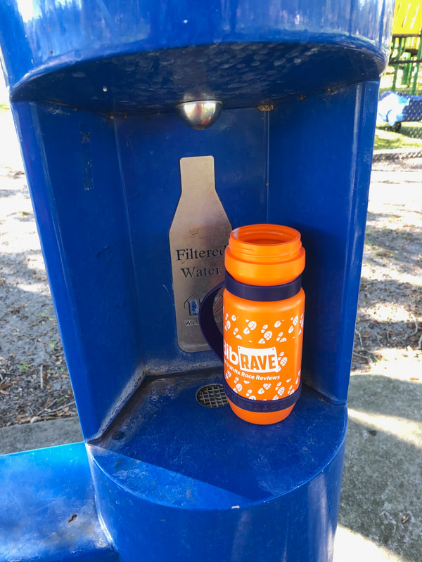 Water station at city park.