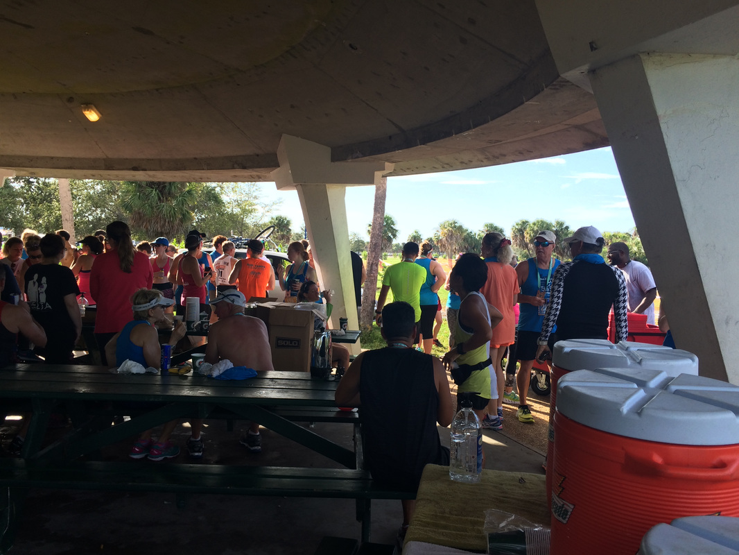 Post Race Party for the Ft DeSoto 15K Race
