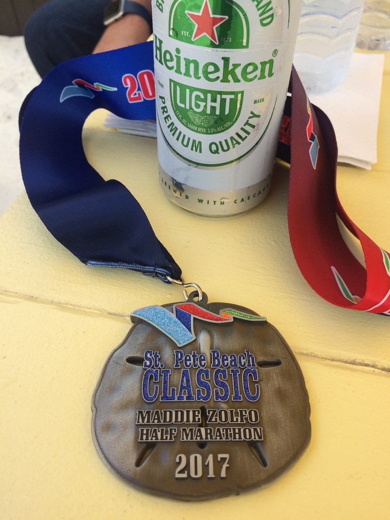 SPB Classic 2017 Half Marathon Finisher Medal