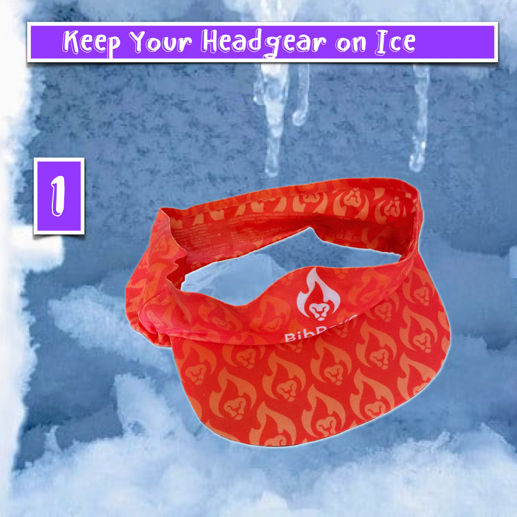 Putting headgear in the freezer to keep it cool during Summer runs.