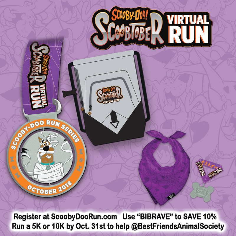 SWAG for Scooby Doo October Virtual Race
