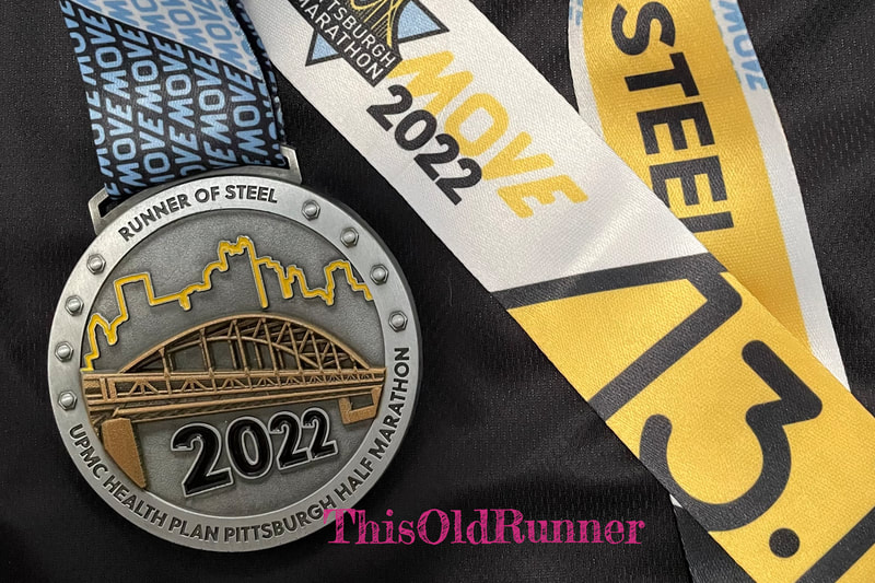 2022 Pittsburgh Half Marathon Medal