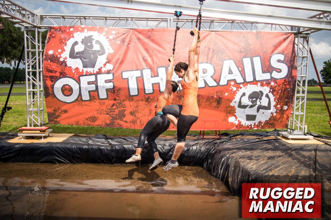 Rugged Maniac Off the Rails Obstacle