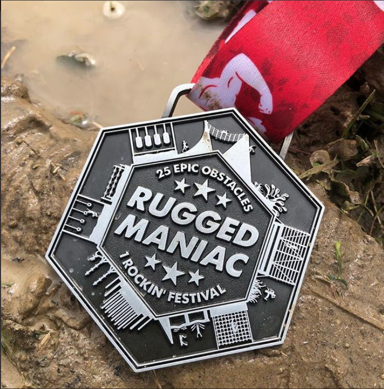 2019 Rugged Maniac Finisher Medal